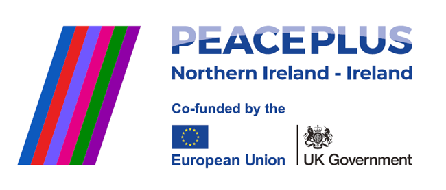 PEACEPLUS Northern Ireland logo and branding