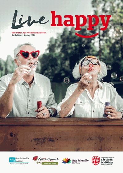 The front page of the Age Friendly Newsletter